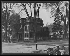 Photo:Little Falls New York 1900s Corner Older Town Victorian House picture