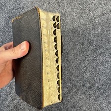 Antique 1900s Oxford KJV Holy Bible India Paper Humphrey Milford 100+ Years Old picture