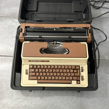 Rare Vintage Silver Reed ELECTRIC 8750 Typewriter, works with stuck keys picture