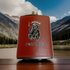 Forward Observations Group FOG 8oz Flask Brown Leather  picture