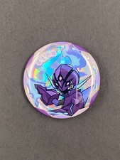 Pokémon Chinese Gem Pack Ceruledge Official Holographic Badge Pin picture