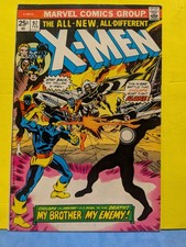 UNCANNY X-MEN #97 - 1976 - 1st app Lilandra KEY HOT VG+ In mylar, 2nd Eric Red picture