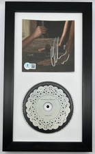 CHARLI XCX WUTHERING HEIGHTS SIGNED CD W/FRAME BRAT JACOB ELORDI - BECKETT COA picture