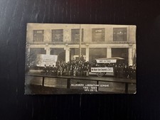 1913 Antique RPPC BC Miners Liberation League Tag Day Vancouver Coal Strike picture