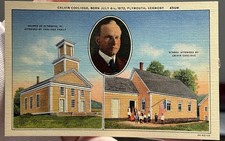 Wholesale Lot of 50 Vintage 1934 Calvin Coolidge Postcards VT 4A-H2156 NOS picture