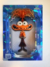 2024 Topps Chrome Disney Sapphire Anxiety #197 - Inside Out 2 - Debut - 1st picture