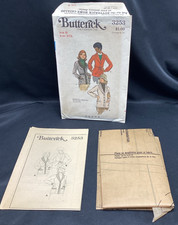 Vtg Sewing Pattern, Butterick 3253, Cardigan Sweater, 8, Uncut - ships free picture