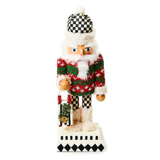 NEW Mackenzie Childs COZY CHRISTMAS Nutcracker Figurine picture