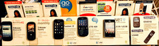 Vintage Plexi Cell Phone Store Display Motorola LG ZTE Tracphone T-Mobile ATT picture