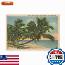 Trademark Fine Art Wild Apple Portfolio Florida Postcard III Outdoor All-Weather picture