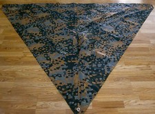  WWII GERMAN WAFFEN PLANE TREE No.3 CAMO SHLETER HALF ZELT ZELTBAHN picture