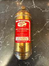 Vintage Presto “CB” Fire Extinguisher Merlite Industries Metal EMPTY picture