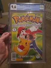 Pokémon: The Electric Tale Of Pikachu #1 CGC 9.6 (1998) 1st Printing Pokemon Viz picture