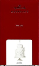 WE DO WEDDING CAKE HALLMARK 2021 KEEPSAKE CHRISTMAS ORNAMENT NEW (BD) -B picture