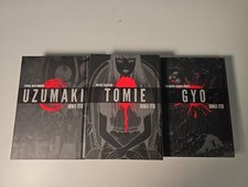 Junji Ito Horror Manga Bundle Uzumaki Tomie Gyo Deluxe HC VIZ Lot Of 3 picture