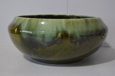 Vintage Extra Large Dripware Ceramic Pot Planter Ceramic Glazed Retro Chic picture