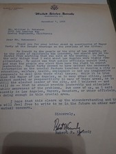 Rfk Autographed Letter picture