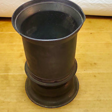 Antique Victorian Pewter 1 Pint Measure Standard Tavern England Stamp 1890s picture