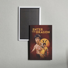 Enter the Dragon Mini Movie Poster Fridge Locker Magnet picture