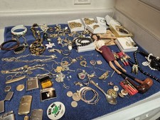 Huge Vintage Junk Drawer Lot Collectibles Box Resellers Bulk Wholesale Treasures picture