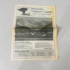 Haines Sentinel Visitors Guide Newspaper Vtg 1987 Alaska AK picture