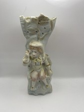 Vintage Ceramic Wall Pocket, Made in Japan Home Retro Decor Collectible MCM Deco picture