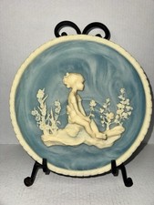 Vintage Avondale Melissa Plate 1978 Frances Taylor Williams Blue Cream picture