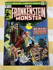 Marvel - MONSTER OF FRANKENSTEIN #10 - Grade 7.5 - Comic Book picture