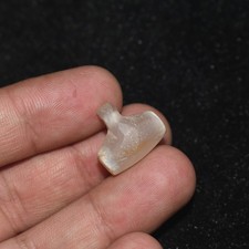 Genuine Ancient Tibetan Himalayan Agate Stone Dzi Bead Amulet in good Condition picture