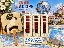 Authentic Vtg 1964–65 New York World’s Fair -  Souvenir 5 Piece Collection picture