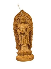 Budda Statue Candle Scented Meditation Santeria Spells Egun Osha Palo Santo picture