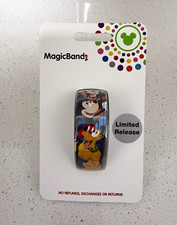 2019 Disney Parks MagicBand 2 Limited Release Mickey Mouse Goofy Pluto Chip Dale picture
