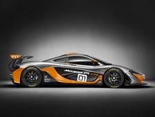 Cars 2014 mclaren p 1 gtr concept supercar race Art Print Poster 11x17 picture
