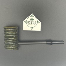 Eltang (Tom), Basic Green, Denmark, Sandblasted Poker, Estate Pipe picture