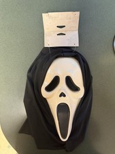 Scream Mask Ghost Face Jan/March 2012 Ultra White Ghostface-New-Label Damage picture