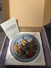 Disney Lady & the Tramp A Family At Last 1995 Collector Plate #3729 Of 7500 picture