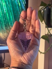WNBA Golden State Valkyries Logo 2 Acrylic Keychain Basketball picture