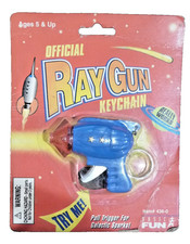 1999 Basic Fun Official Ray Gun Keychain (#436-0) NEW picture