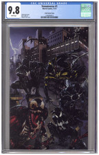 Venomverse #1 CGC 9.8 Clayton Crain Virgin Variant Cover Edition Connecting 1-5 picture