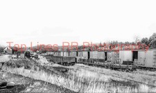 Bridgton & Harrison Junction Interchange Yard Scene Circa 1940 NEW 5X8 PHOTO picture