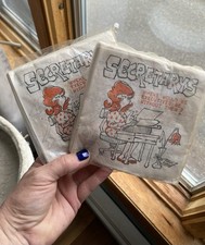 Vtg novelty Cocktail napkins by Collins Fun Napkins ‘Secretary’ 2- 35 Ct NOS picture