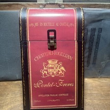 Vintage Chateau Joullian Wine Box Dbl Bottle picture