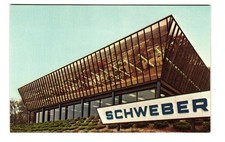 SCHWEBER electronics Waltham MA vintage postcard unposted picture