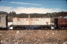 D&RGW Water Car #0469 (ex-Uintah) at Rockwood 2-13-71 35mm Slide Chione (5241) picture