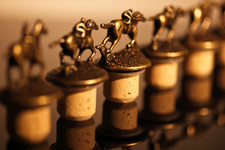 Blanton’s Bourbon Complete Set of 8 Bottle Stoppers – Full Letter Collection picture