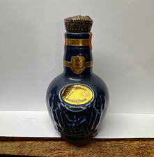 Chivas Brothers Royal Salute 21 Year Old Blue Liquor Bottle 50 mL picture