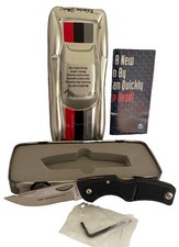 Meyerco Speedster Lockback Knife, Green Micarta, Blackie Collins, 1st Production picture