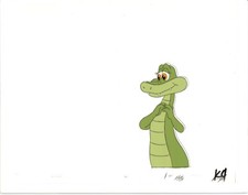 2 Dink the Little Dinosaur Animation Cels Ruby Spears 1989-91 C1023-24 picture