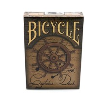 2014 Bicycle Captains Deck Playing Cards Brain Vessel New Sealed Sea Pirate Ship picture