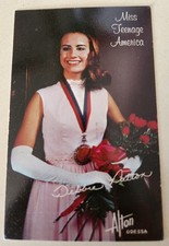 Vintage Unused Postcard, Miss Teen America, 1970, Debbie Patton picture
